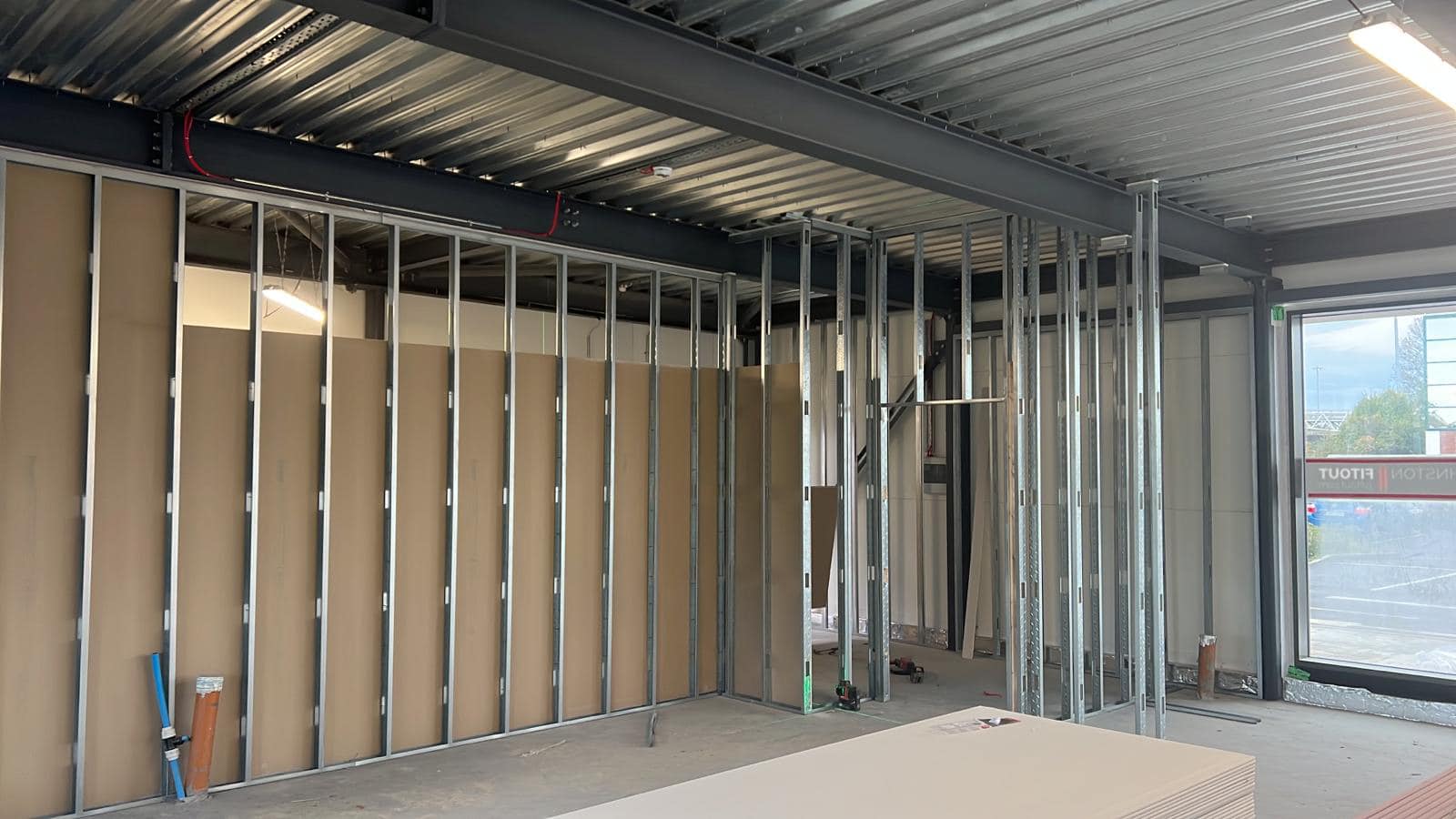 Steel Stud & Drywall Services
